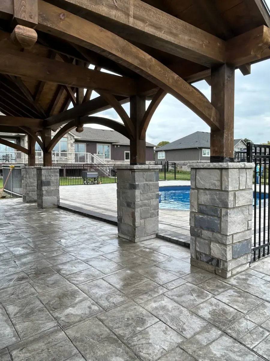 Custom Stone Pillars